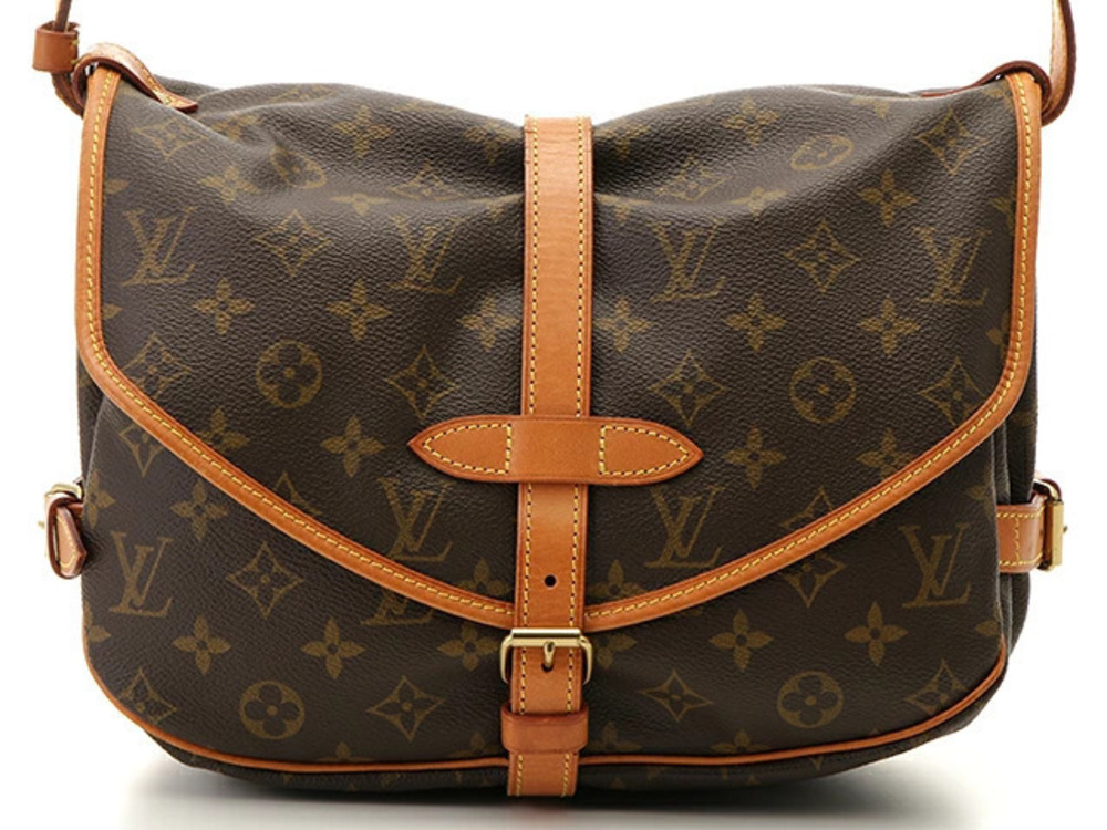LOUIS VUITTON Saumur Monogram Shoulder Bag